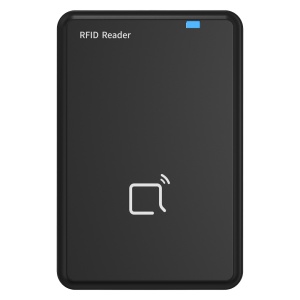 Leitor de cartões USB - MF 13.56 MHz, EM RFID 125 kHz e BLE - Comunicação USB - Simulação de teclado - Plug &amp; Play