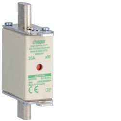 LNH000025M6A - NH000 AM FUSE DE COUTEUR 25A 690V HAGER EAN: 3250614125690