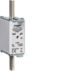 LNH016M - NH0 GG 16A 500V knife fuse
