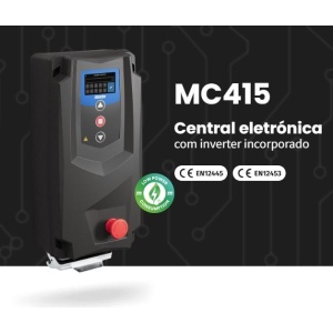 MC415-UN - CENTRAL COM INVERTER INCORPORADO PORTÕES SECCIONADOS