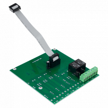 Módulo de Relé Convencional DMTECH - 2 saídas de relé - Até 3A/125VAC ou 3A/30VDC - Alimentado a partir da central - Compatível com os painéis de incêndio DMTECH