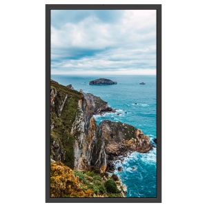 Monitor de alto brillar SAFIRE 32" - Válido a ambiente de Digital Señalización - Resolución 1920x1080 - Brillar 3500 Liendre - Operación 24/7 - Guía horizontal e vertical