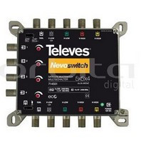 MultiSwitch 5x5x12 "f" Klemme/Wasserfall, Quad-kompatibel (inklusive F. 12V-0,8a)