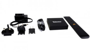 Nemesis V2 Kit: set-top box + IR/RF distance command + power supply