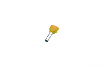 OFTCS10 - Doppelspitze isoliert 2 x 4,0 mm grau (100 Beutel) Omnium Electric