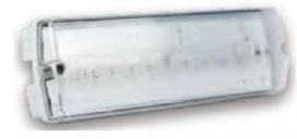 Omnium Electric - ALM65 -RM -3W - lame d'urgence IP65 3W LED, NP / permanent, 3HRS. 120-277v, 50-60Hz