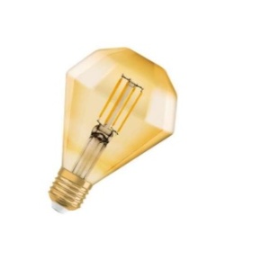 Osram Ledvance - 4058075091955 - LED -Lampe 1906 LED CL Diamond Fil Gold 40 Nan -DIM 4,5W/825 4 W 470 LM