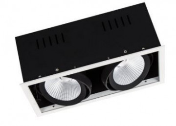 Osram Ledvance - 4058075113961 - Spot Multi 2 x 30W/3000K FL WT/BK 2*30 W IP20 2*2700 LM