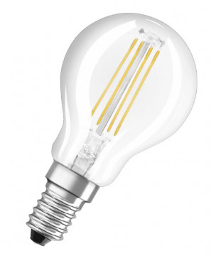 OSRAM LEDVANCE - 4058075439658 - Bombilla LED PARATHOM PRO Oscuro CL P 40 Filmear CLARA 927 E14 4 470