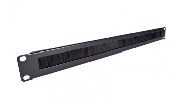 Painel Passa-cabos para Rack 19" 1U, 1 Abertura com Escova