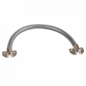 Paleta de cables a puertas - Tubo flexible - Material metálico - Proteger cables de daño - Adaptar a todo os tipos de puertas - 410 (Al) x 40 (Fo) x 13 (An) mm