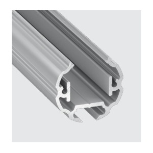 Perfil Alum. Basic Ø25x3000mm Anod. COSMO
