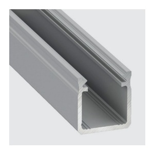 Perfil alum. Linha Basic Saliente 17x18x3000mm