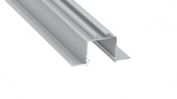 Perfil alum. Linha Design Encastre 27,5x53,4x2000mm