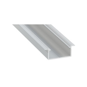 Perfil alum. Linha Design Encastre Anod. PT 35.2x13x3000mm GEMI