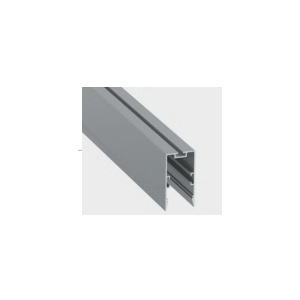 Perfil alumÍnio para suspensão 62,1x32,2x2000mm Anodizado FIXO 1
