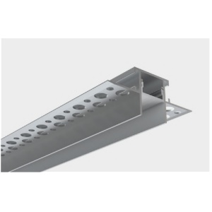 Perfil arquitetural Anodizado PCB 15,5mm TOMAR