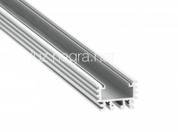 PFA1131 – Alaunprofil. Linh. Ich sagte. Sali. 26,5x19,2x2000mm Jahr. ITALIEN - Menge. Lieferung = 1 Stück