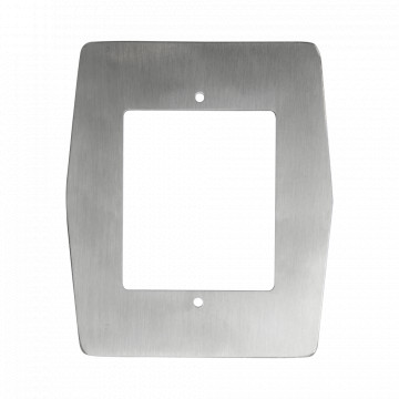Platos de acero personalizado a rato - Finalizar a lector biométrico - Adecuado a lectores ZK-FR1500 - Fabricado em acero inoxidable - Diseño luz e elegante - Fácil instalación