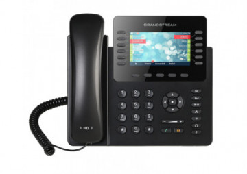 Poe Operator IP Terminal with 6 accounts SIP, 12 line keys, 5 XML keys, 4.3 "color LCD screen