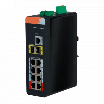 PoE-Switch VLAN/STP/RSTP/ERPS/LACP/StaticLAG/IGMP-Snooping