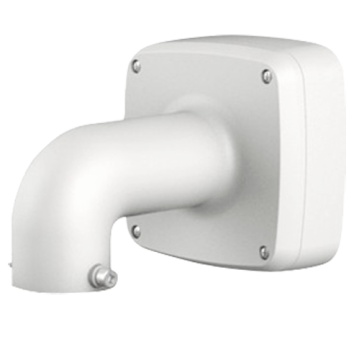 Porte-mur - pour les chambres à dôme - apt pour une utilisation à l'étranger - Couleur blanche - cheville de câble