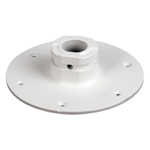 Prise en charge du plafond - Ajustement pour les dômes motorisés - Fabriqué en aluminium - 40 (al) x 140 (Ø) mm - Câble cheville