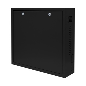 Rack de parede original da Uniview - Estrutura resistente em aço SPCC - Método de instalação na parede - Amplas dimensões internas de 580x546x150 mm - Espessura da chapa robusta de 1.2 a 1.5 mm - Sistema compatível com a interface de montagem VESA