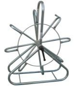 RECIPIENTE DE AÇO VERTICAL 550 M/M PARA GUIAS DE 5 E 6 M/M 75-78 E 776