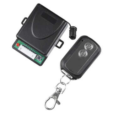 Relé sem fio com controlo remoto - Para porta de estacionamento - Funcionamento NO/NC/COM - Frequência 433.92 MHz - Até 50 metros de transmissão - Fácil instalação