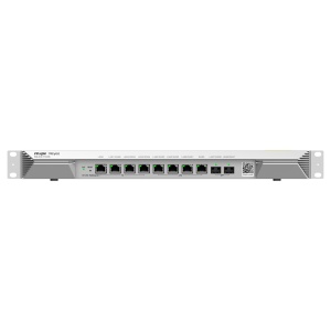 Reyee Router Cloud - 8 Portas RJ45 + 2 SFP+ 10Gigabit - Funções básicas da firewall - Suporta até 7 WAN para failover ou balanceamento - Até 3000 Mbps de largura de banda - Até 700 utilizadores recomendados