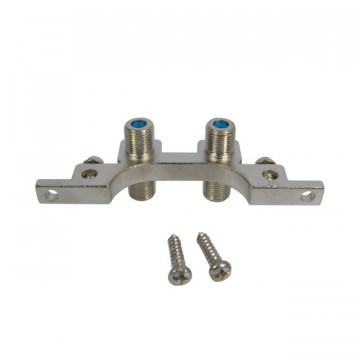 RG-CC-Chassis für CATV "F"-"F" weibliche 2-2-Anschlüsse/Anrufe