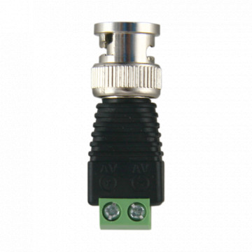 SAFIRE - BNC Macho Connecteur - Sortie + / 2 Bornes - 40 mm (FO) - 13 mm (AN) - 12 g