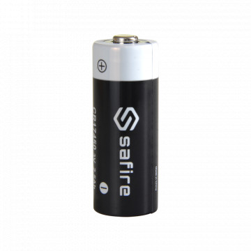 SAFIRE - CR17450 / 4/5A / CR8L BATTERY - LICTION - VOLTAGE 3 V - NOMINAL CAPACITY 2500 MAH - Compatible with Visonic Detectors PG8994 and PG894