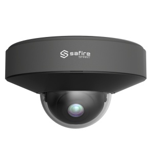 Safire Smart - Câmara Dome IP gama I1 AI Avançado - Resolução 4 Megapixel (2592x1520) - Lente 2.8 mm | Áudio | IR 20m - IA avançada:Perímetro, Facial, Contagem, Metadados - Impermeabilidade IP66 | PoE (IEEE802.3af)