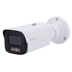 Safire Smart IP Bullet-Kamera der E1-Reihe mit AI-ISP – 1/2,9-Zoll-Sensor, große Blende, F1.0, Nachtfarbe