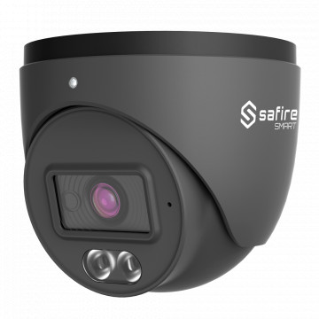 Safire Smart - Turret House IP Gama B1 with Double Light - 1/3 "Progressive Scan CMOS - Resolution 2 Megapixel (1920x1080) - 2.8 mm lens | IR and LEDs up to 20m - impermeability IP67 | Poe (IEEE802.3AF)