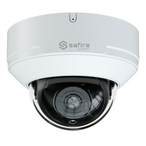Safre Smart - Dome 4 dans 1 maison E1. - 2 MPX (1920x1080), 1/2,8 "CMOS Starlight - 2,8 mm Lens | IR Plage 20 M - DWDR, HLC, BLC, AGC | Microphone intégré - IP67 IP67 IP67 ANTER-VANDALISM IK10