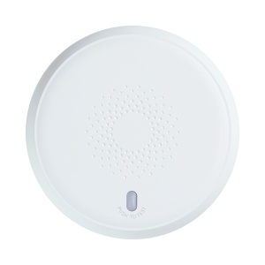 Sensor de fumo - ZigBee 3.0 - Alarme sonoro e luminoso - Instalação em tecto ou parede - Alimentação da bateria CR123A - Compatível com a aplicação BelaHome