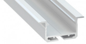 SEVILLE (InSileda) PFA2102 – Alaunprofil. Einbau Design Line 38,4x18x2000mm 1un