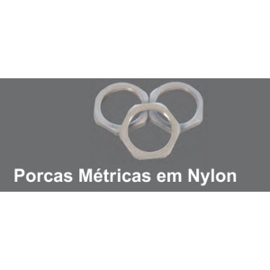 SL-POPM100PT - Porca em Nylon M100x1,5 Preta