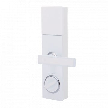 Smart lock with Bluetooth pass key - Mobile Application: Invisible from outside - Installation without handling the door - suitable for third party cylinders | Adjustable Pega - Invited Users and Access Reports - Ajax Comp