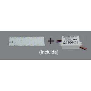 SOFLIGHT - 004.040.WO.LED.84 - Aplique Muro CLARA 245, Borde 248x106mm, Led 4000K Blanco