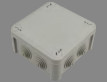 SOFLIGHT - 200.115.115.060.GG - Caja Derivación IP66com Bucinas 115x115x60mm Gris,Ral 7035