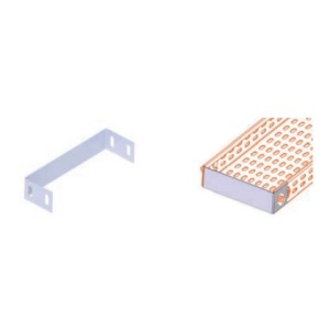 SOFLIGHT - CC-TO-600-100-PG - Topo para Caminho Cabos 600x100mm Sendzimir