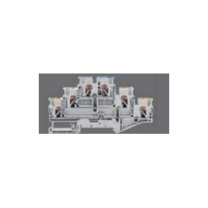 SOFLIGHT-SL-BD3025PI-PE/L/N-BORNE DIN PUSH-IN TRIPLE LEVEL 2.5 500V/22A VA/CZ/AZ