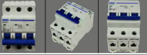 SOFLIGHT - SL -CP01325 - Magneto -Thermal Breaker 3p 25a 4.5ka Curve C