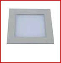 SOFLIGHT - SL70011AE-3W-84 - Abajo Cuadrado 3W 82x82mm 4200K Acero Cepillado