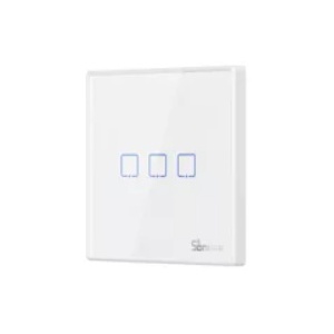 SONOFF T2EU3C -RF - SWITCH COMMAND (3 GANG) SMART RF GLASS TROD