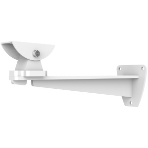Soporte de pared - Para cámaras tipo caja - Apto para uso en exteriores e interiores - Color blanco